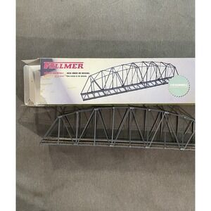 Vollmer HO Structures Double Track Arch Girder Bridge #2565 With Train Track